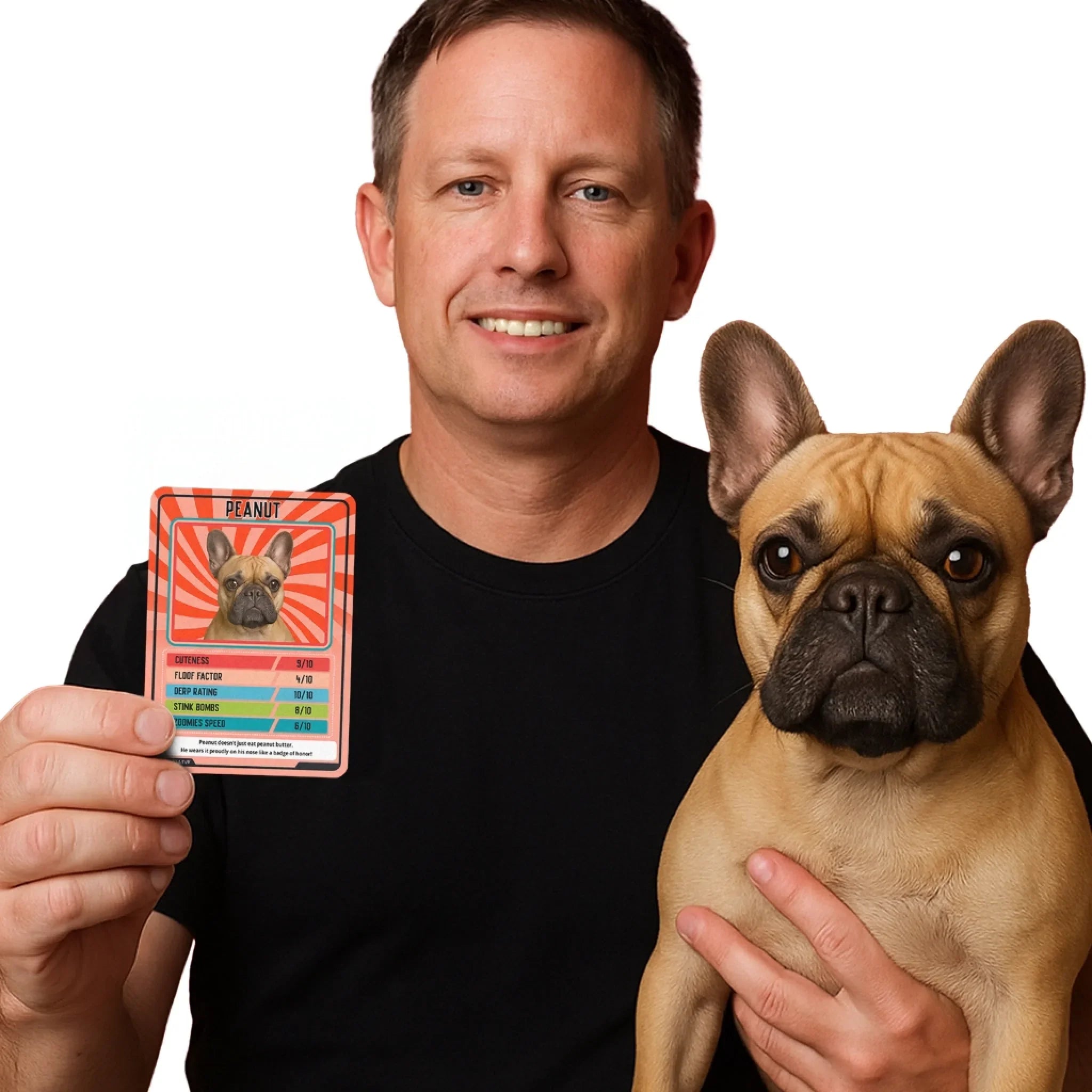 Personalized Pet Trumps Metal Card