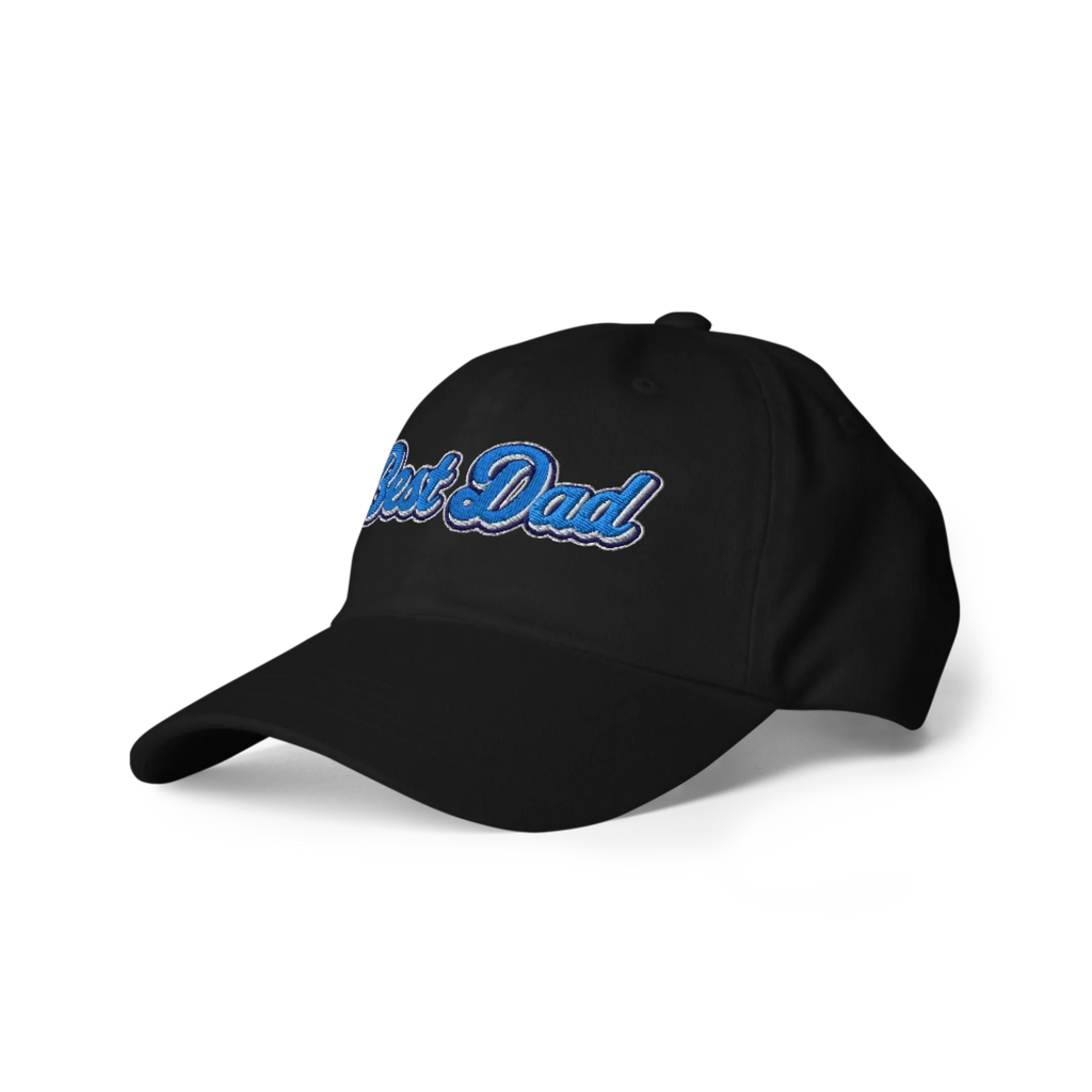 Personalized Classic Dog Dad Text Cap
