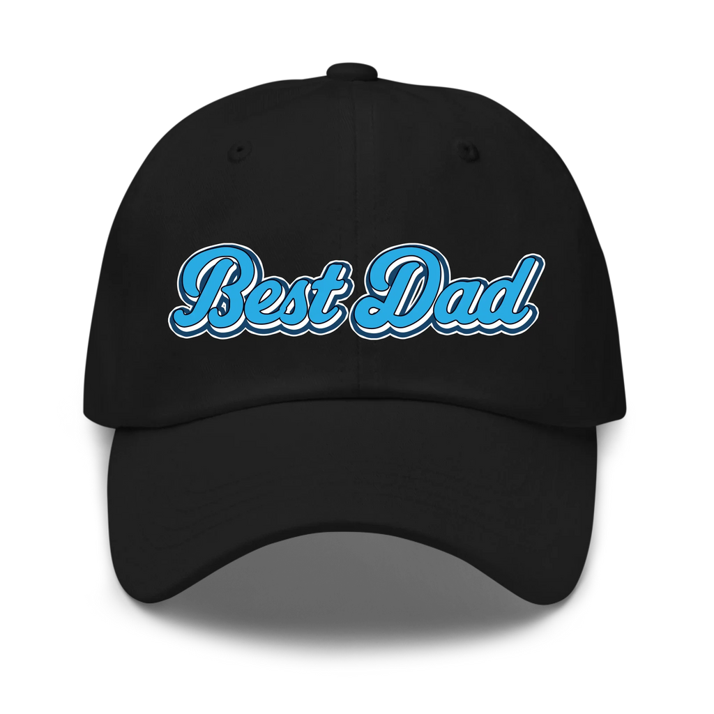 Personalized Classic Dog Dad Text Cap