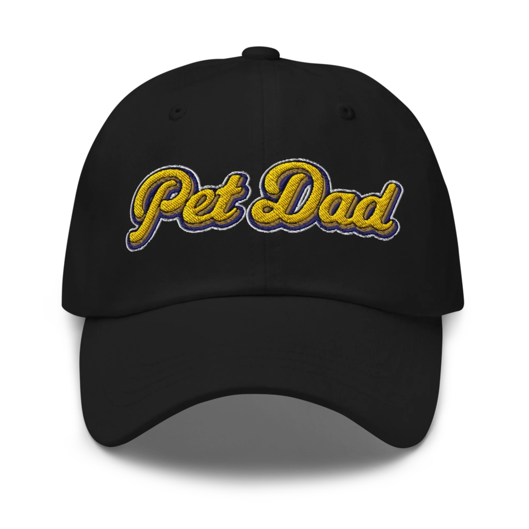 Personalized Classic Dog Dad Text Cap