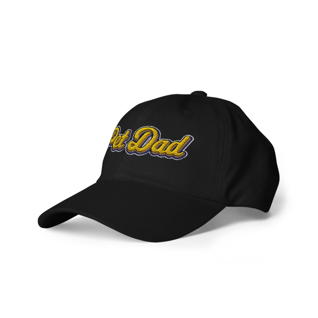 Personalized Classic Dog Dad Text Cap