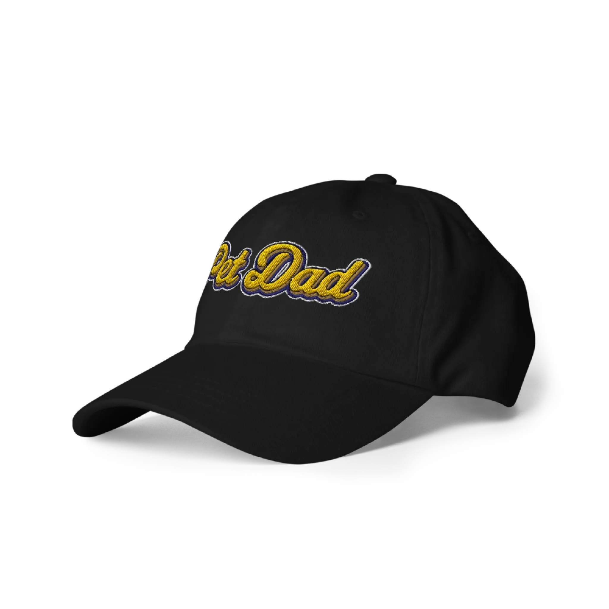 Personalized Classic Dog Dad Text Cap
