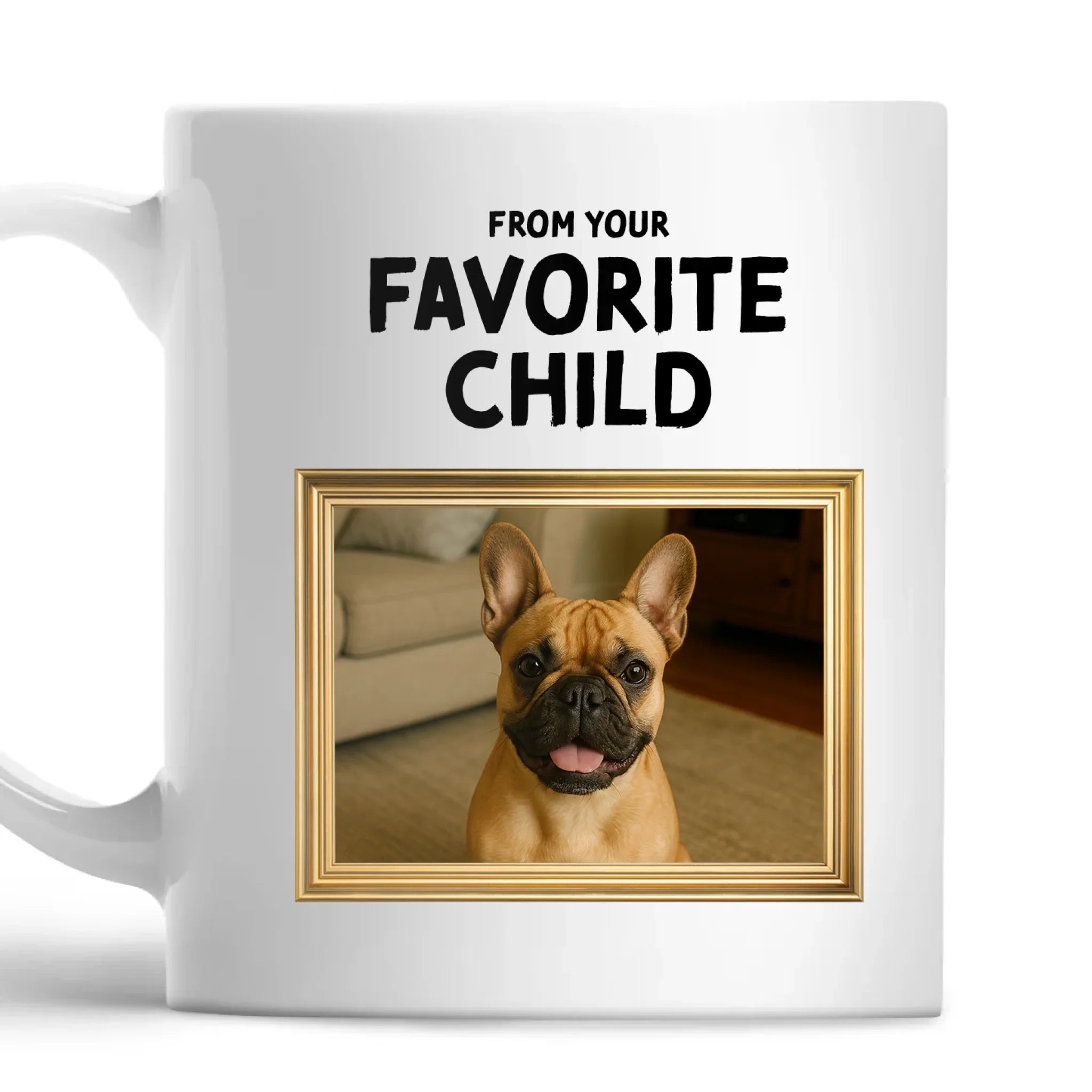 Personalized Favorite Child Photo Upload Father’s Day Mug