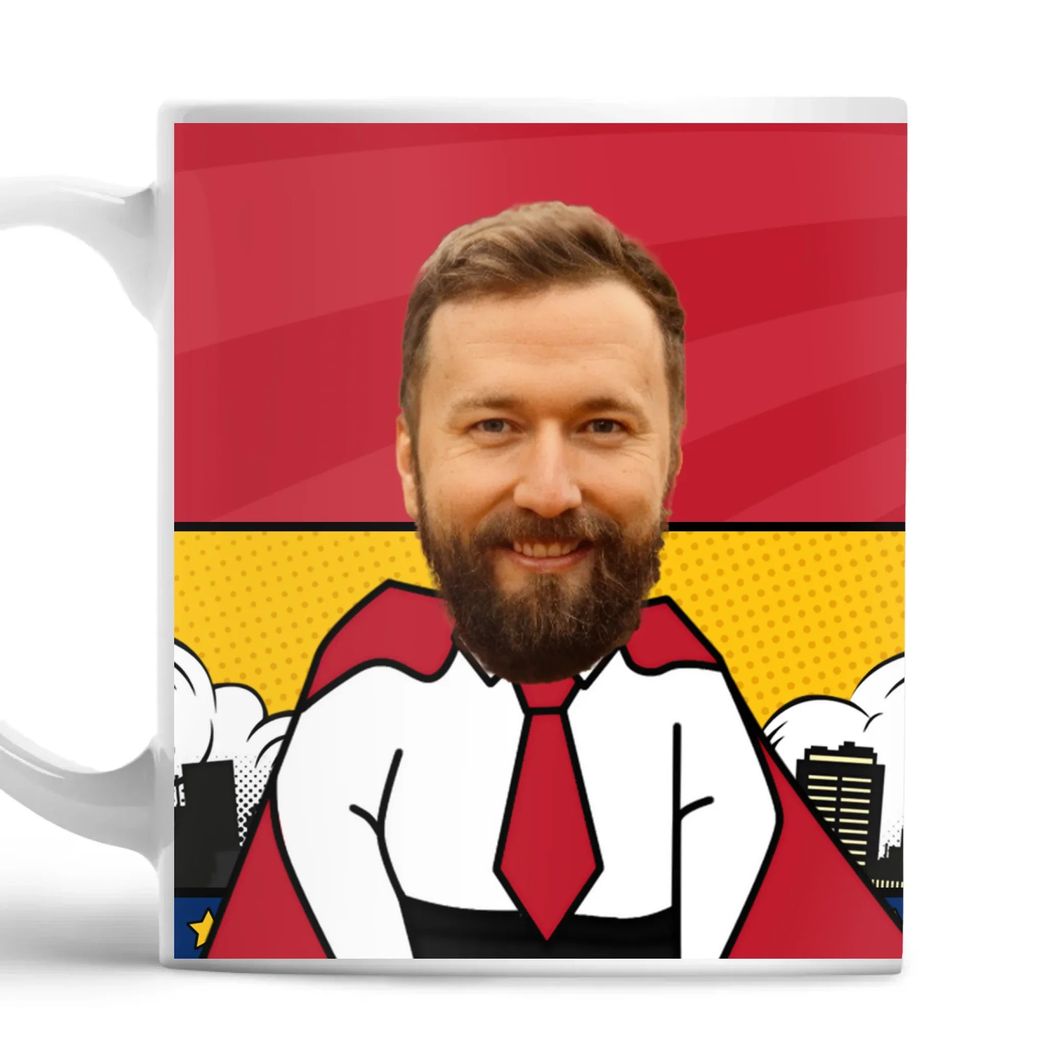 Personalized ‘Super Dad’ Photo Upload Mug