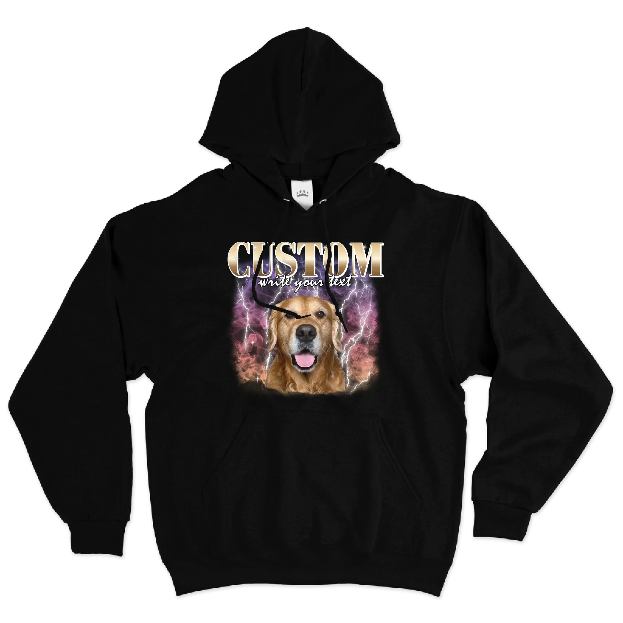 Hoodie Vintage Black