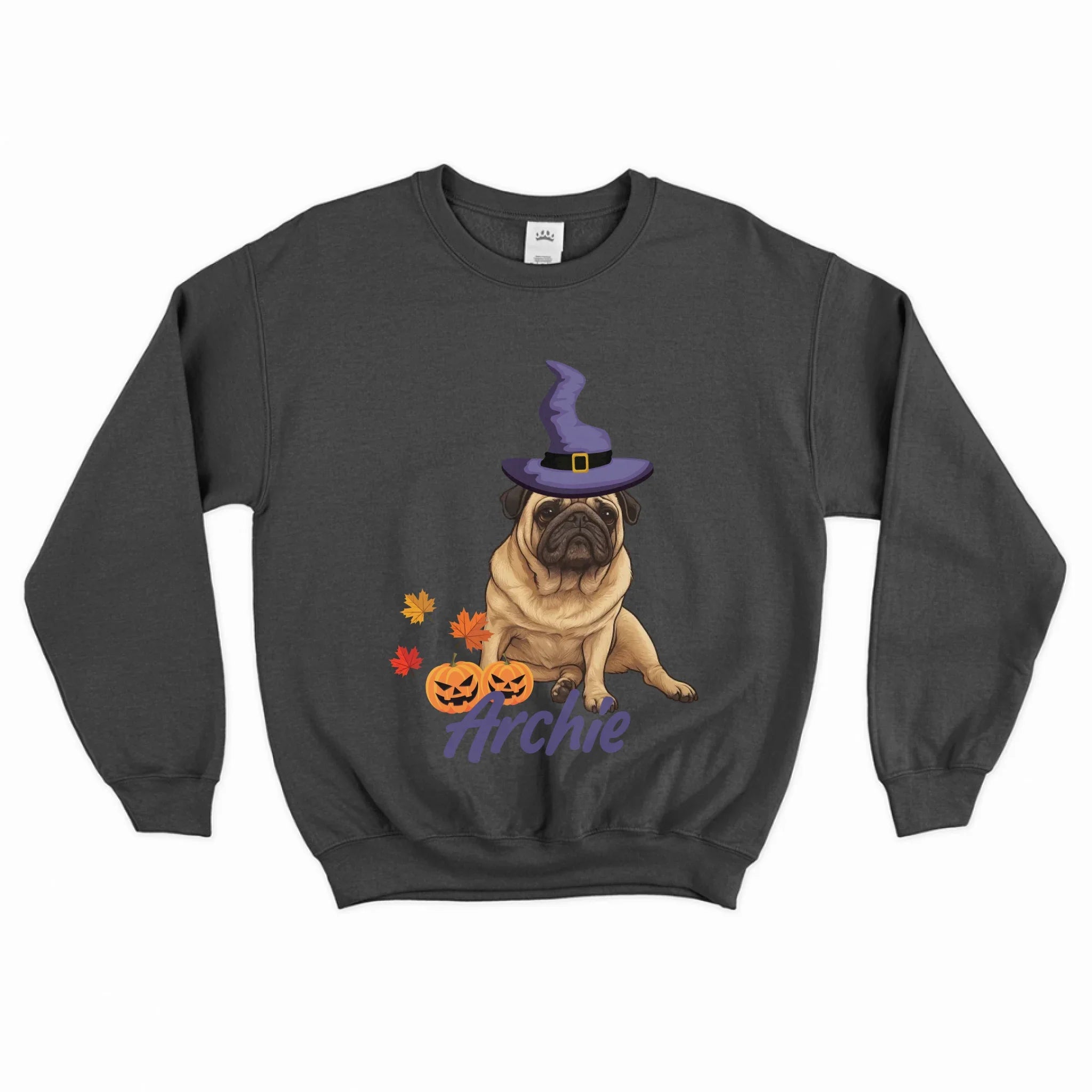 Personalized Halloween Cartoon Pet Face Sweatshirt