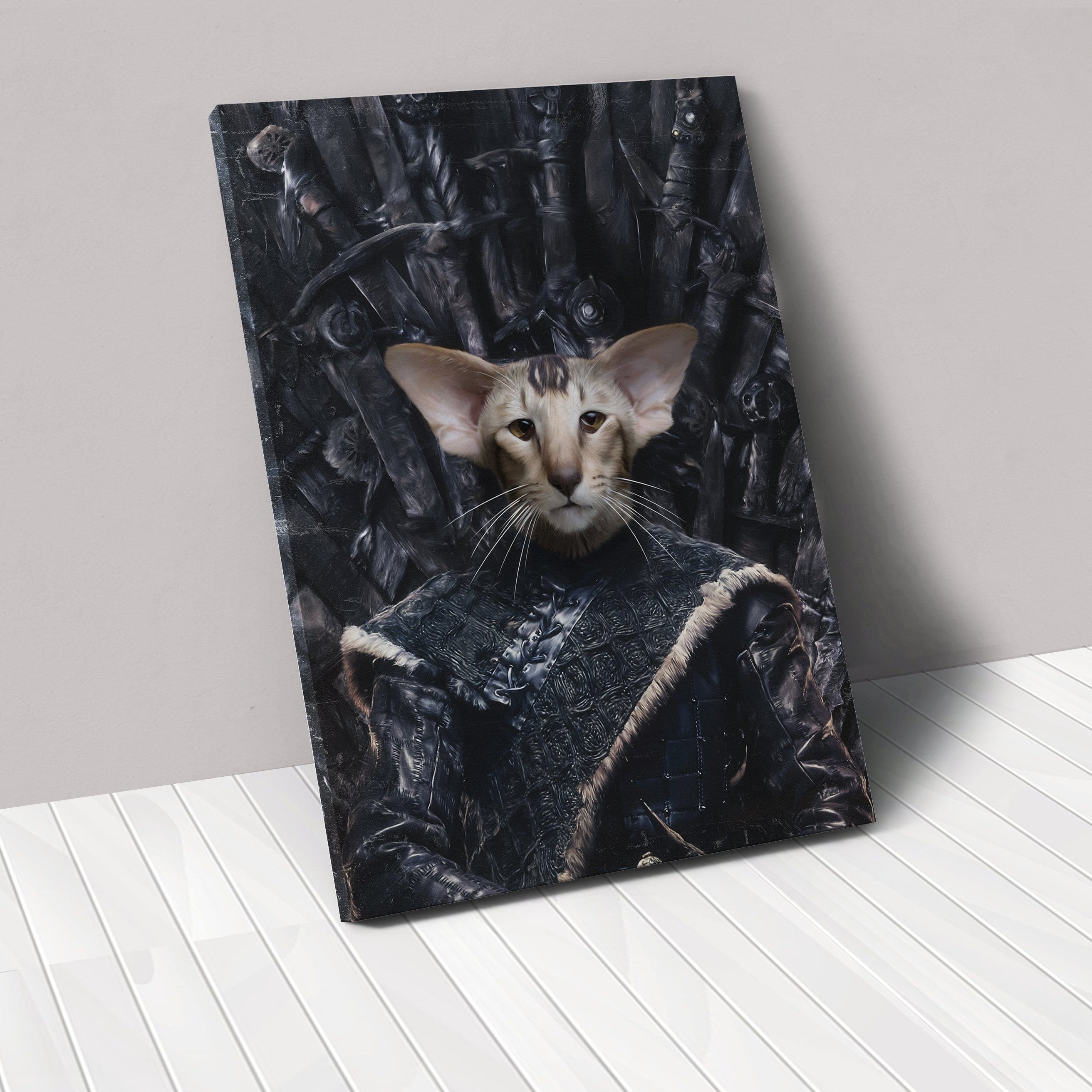 The Lone Wolf - Custom Pet Canvas