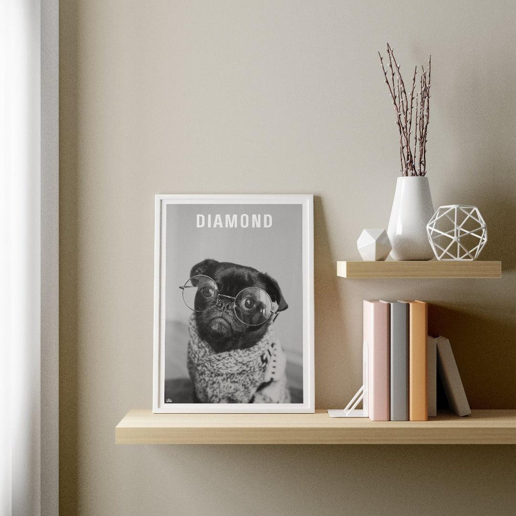The Designer Brand Pet Portrait - Custom Pet Print Canvas