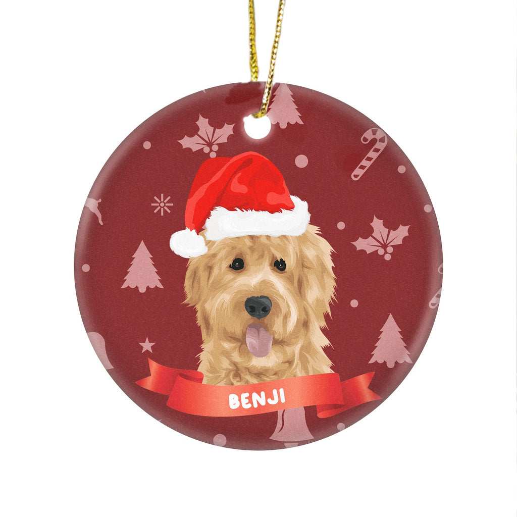 Christmas Pattern Ornament - Custom Christmas Gifts