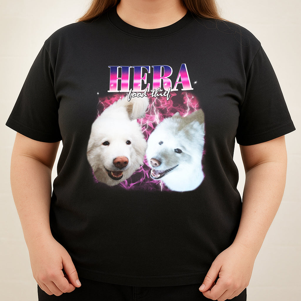 Custom Vintage Style Pet T-Shirt