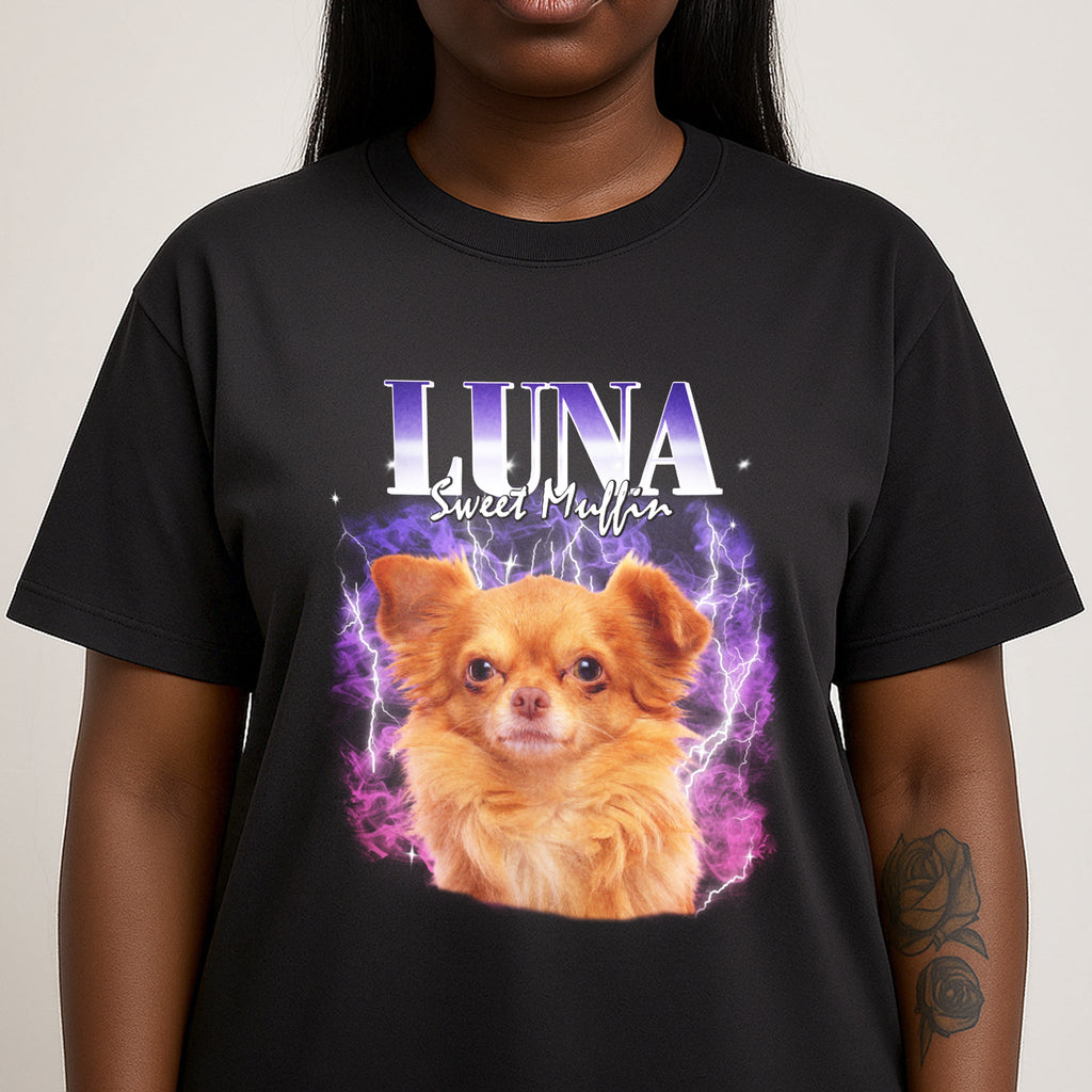 Custom Vintage Style Pet T-Shirt