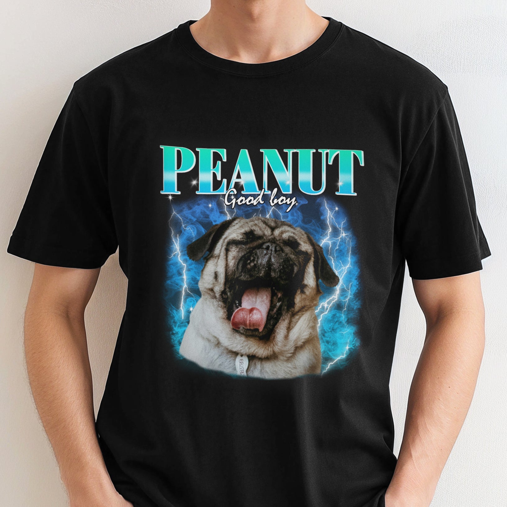 Custom Vintage Style Pet T-Shirt