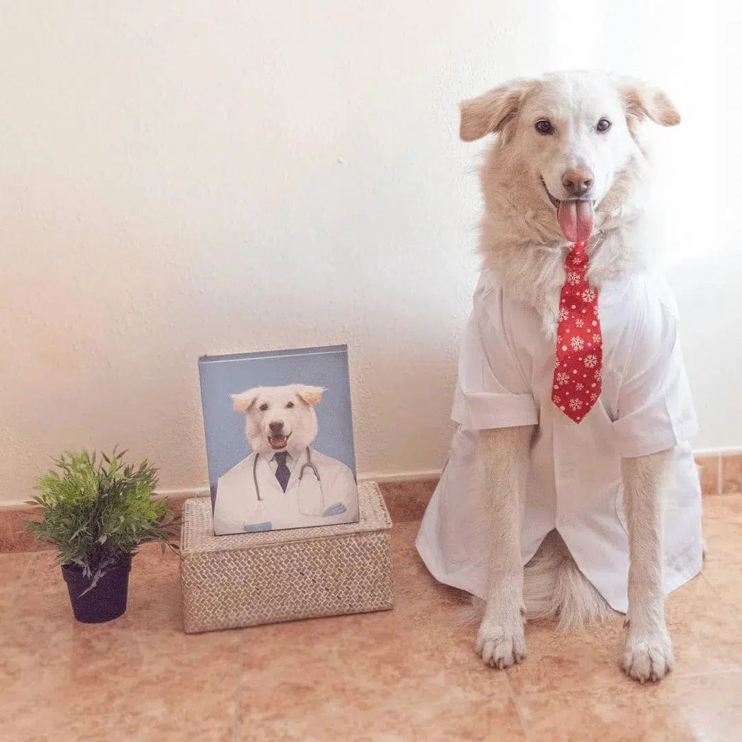 The Doctor - Custom Pet Canvas