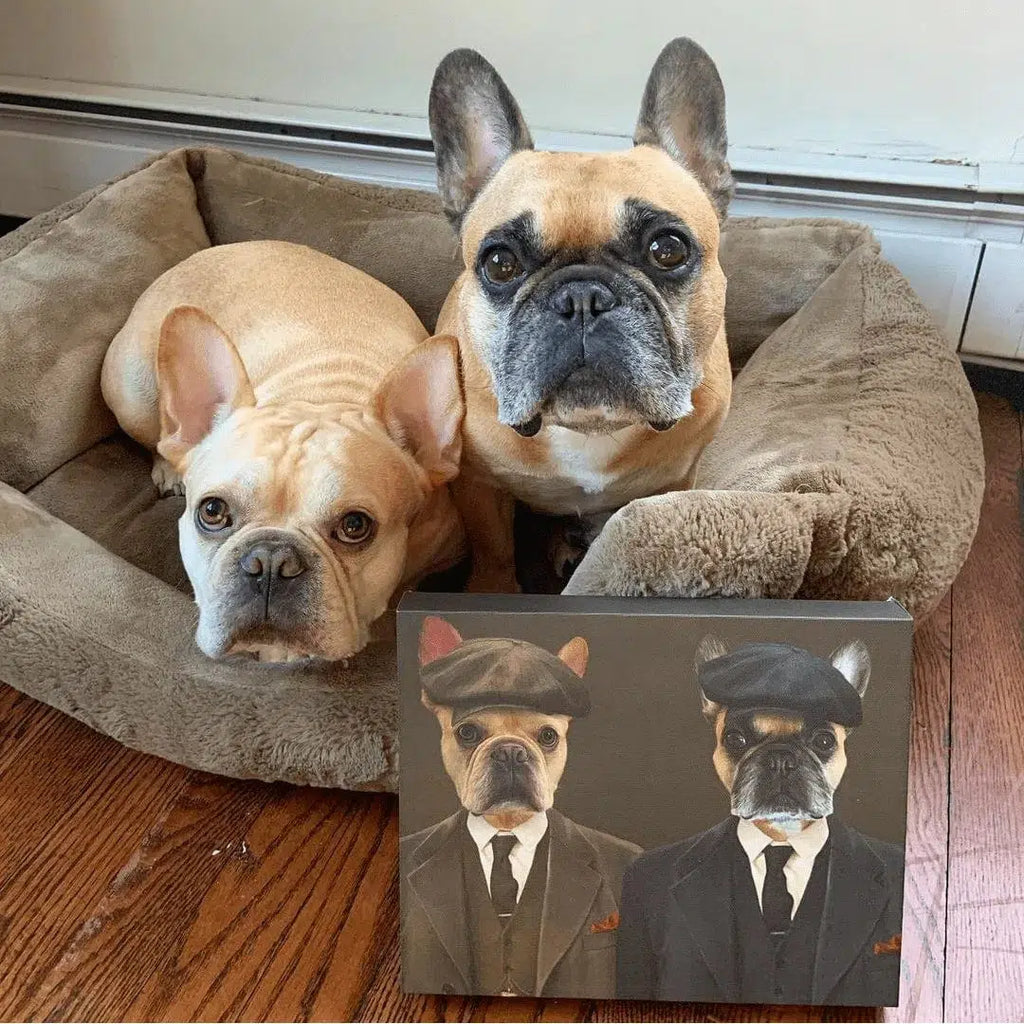 The Gangster Brothers - Custom Pet Canvas