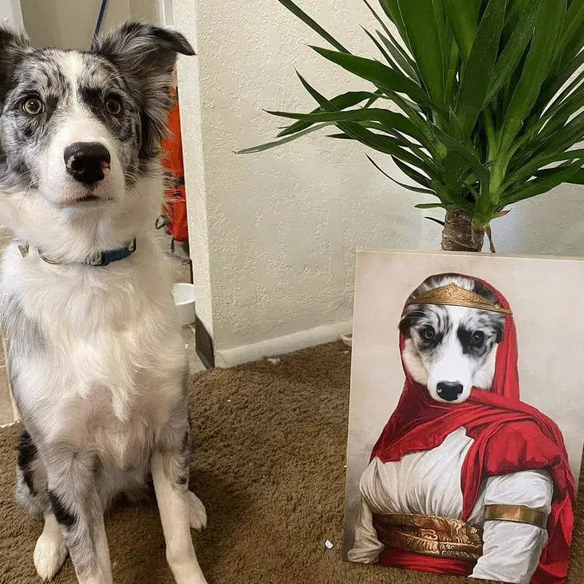 The Persian Princess - Custom Pet Canvas