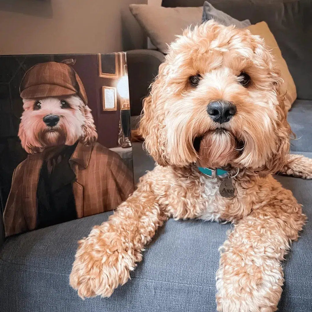 The Detective - Custom Pet Canvas