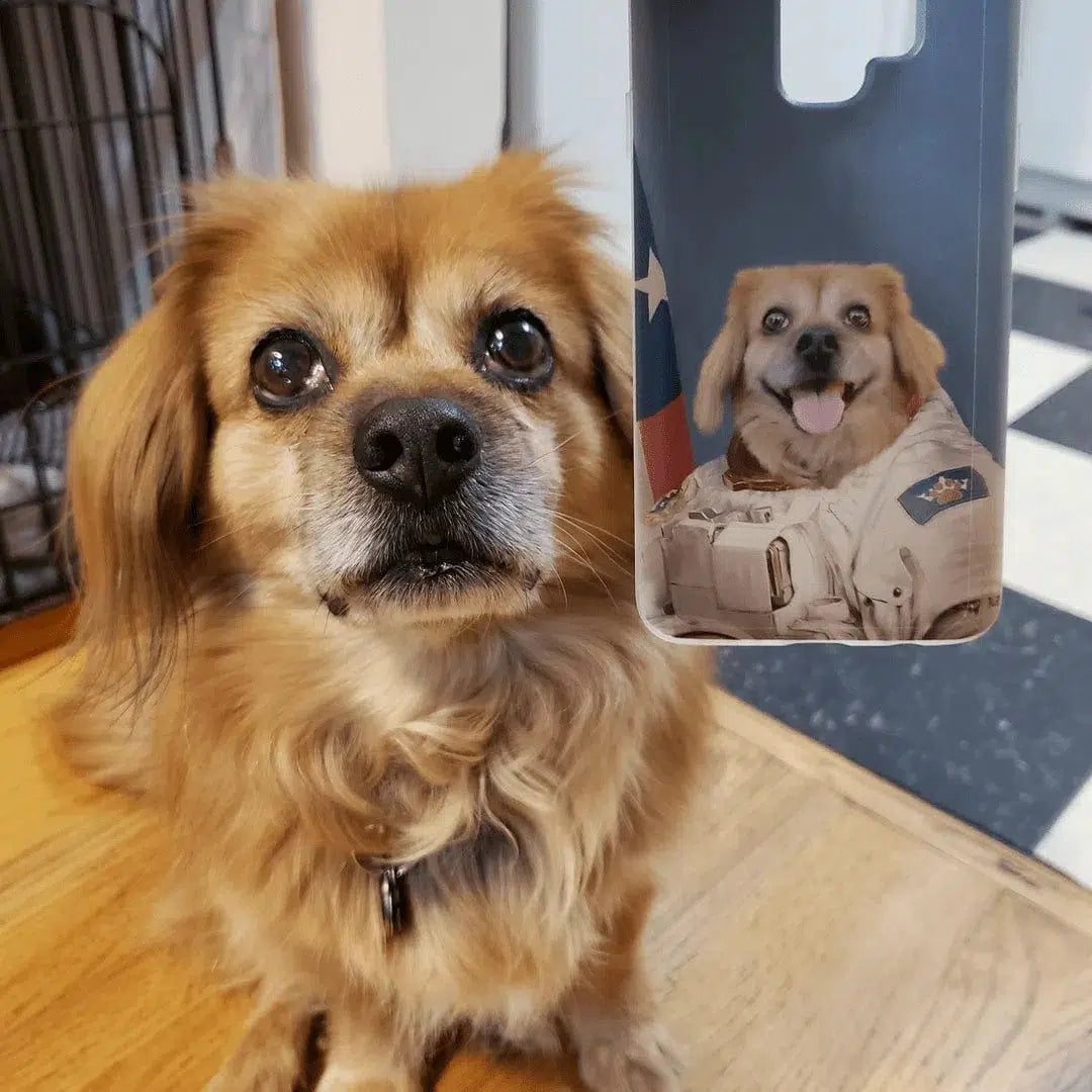 The Astronaut - Custom Pet Phone Case
