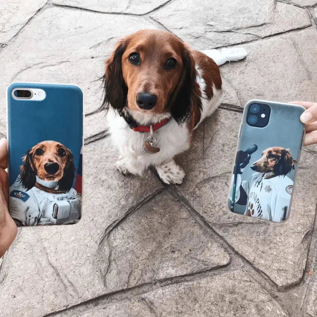 The Astronaut - Custom Pet Phone Case