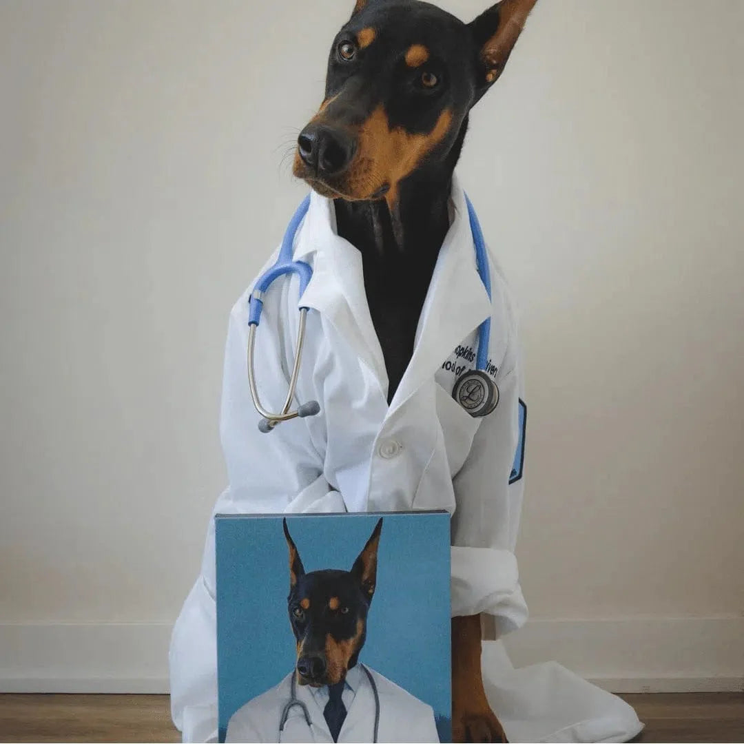 The Doctor - Custom Pet Canvas