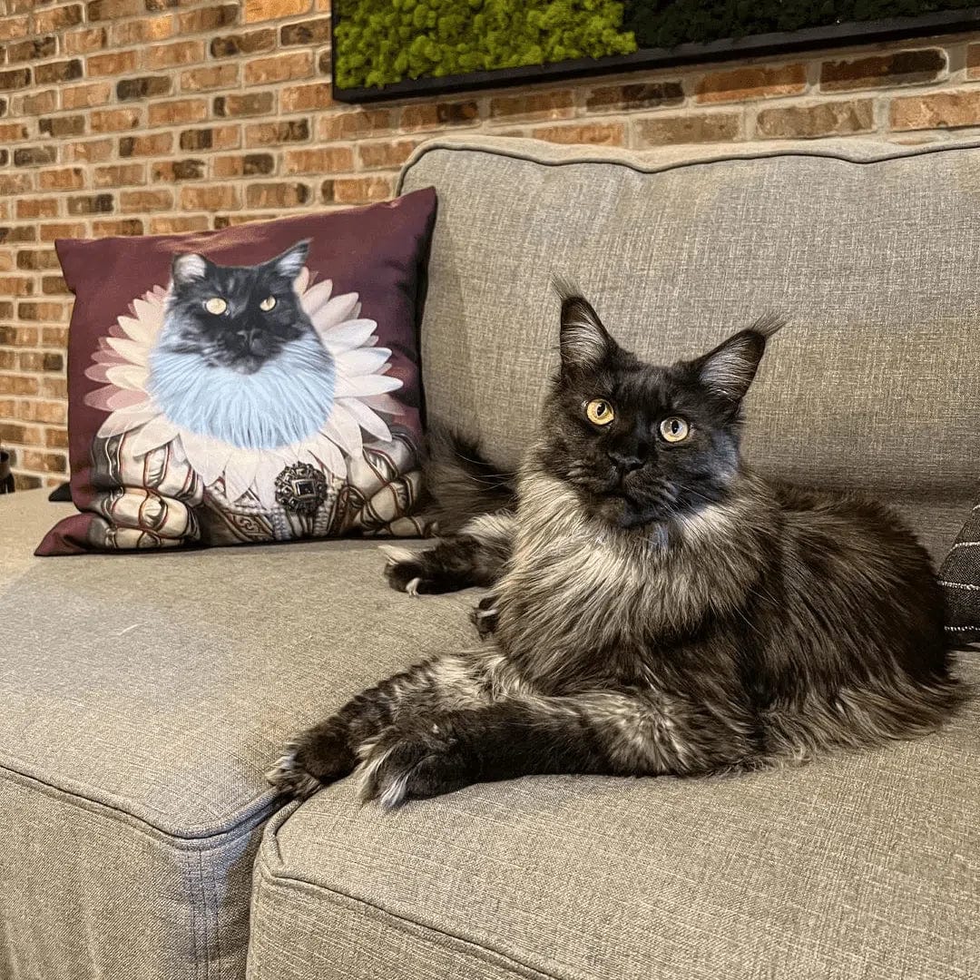 The Queen - Custom Throw Pillow