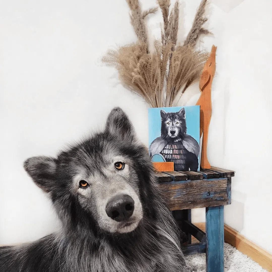 The Viking - Custom Pet Canvas
