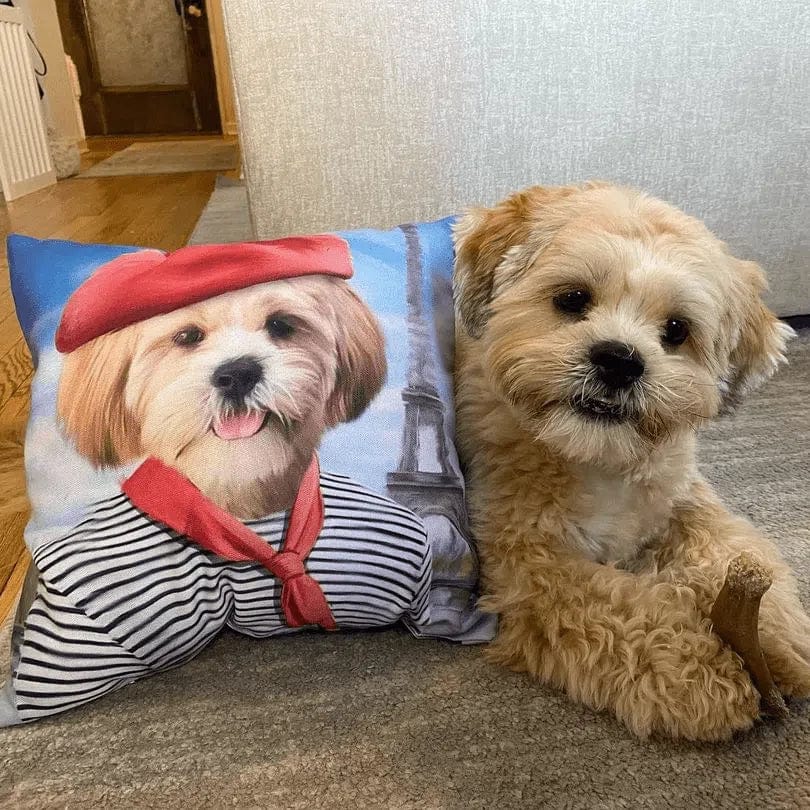The Frenchie - Custom Throw Pillow