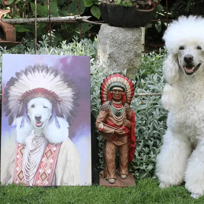 The Chief - Custom Pet Canvas