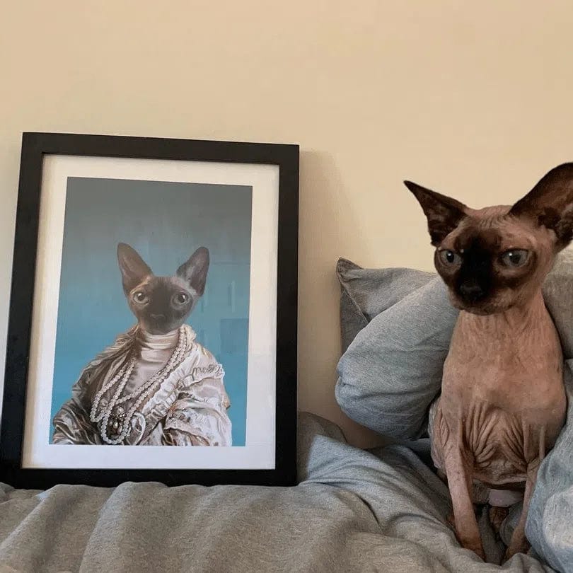 The Queen Regent - Custom Pet Poster