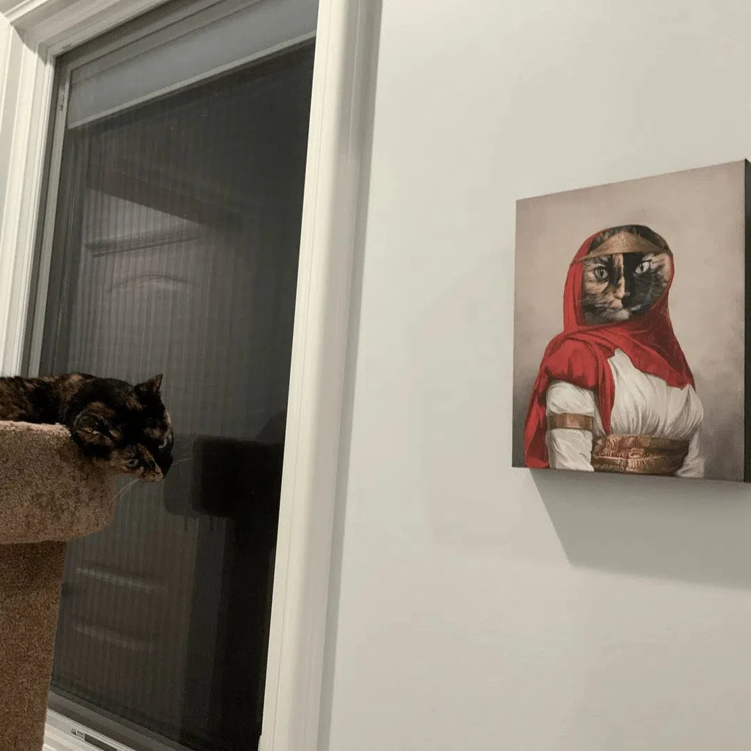 The Persian Princess - Custom Pet Canvas