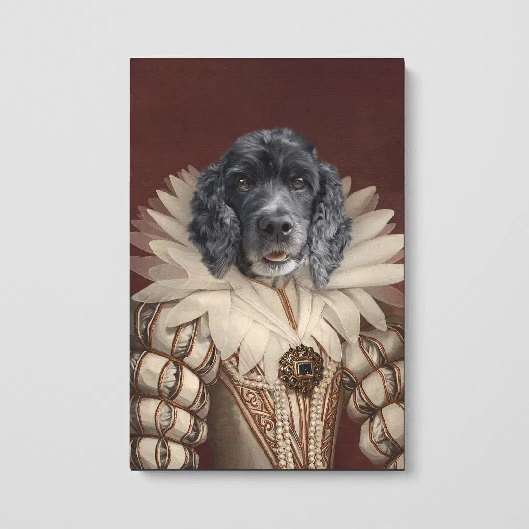 The Queen - Custom Pet Canvas
