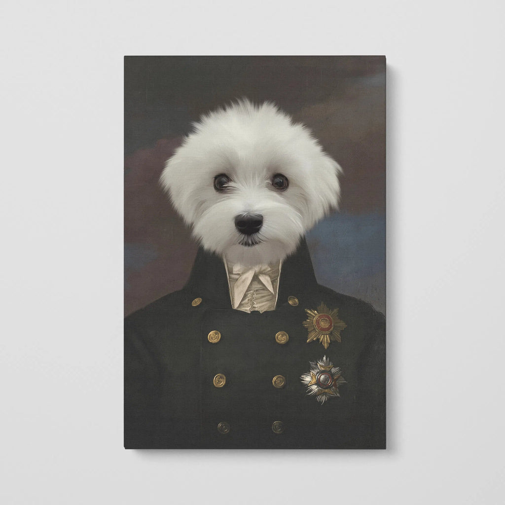 The Captain - Custom Pet Canvas