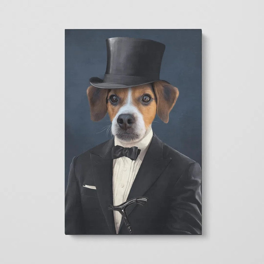 The Gentleman - Custom Pet Canvas