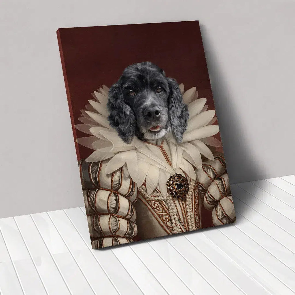 The Queen - Custom Pet Canvas
