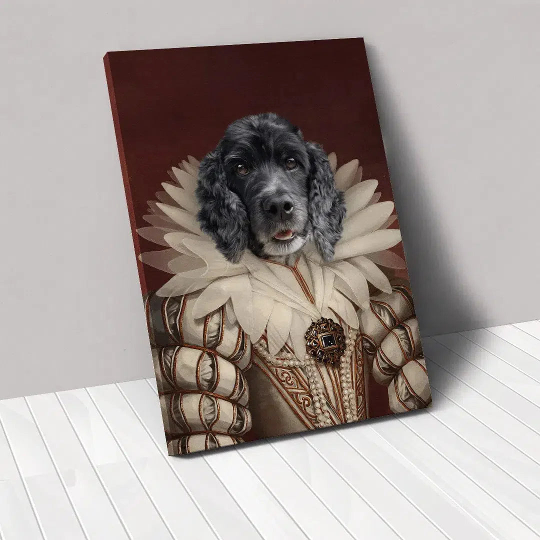 The Queen - Custom Pet Canvas