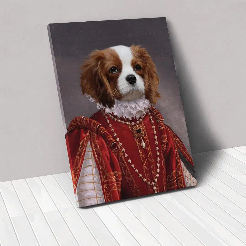 The Queen of Roses - Custom Pet Canvas