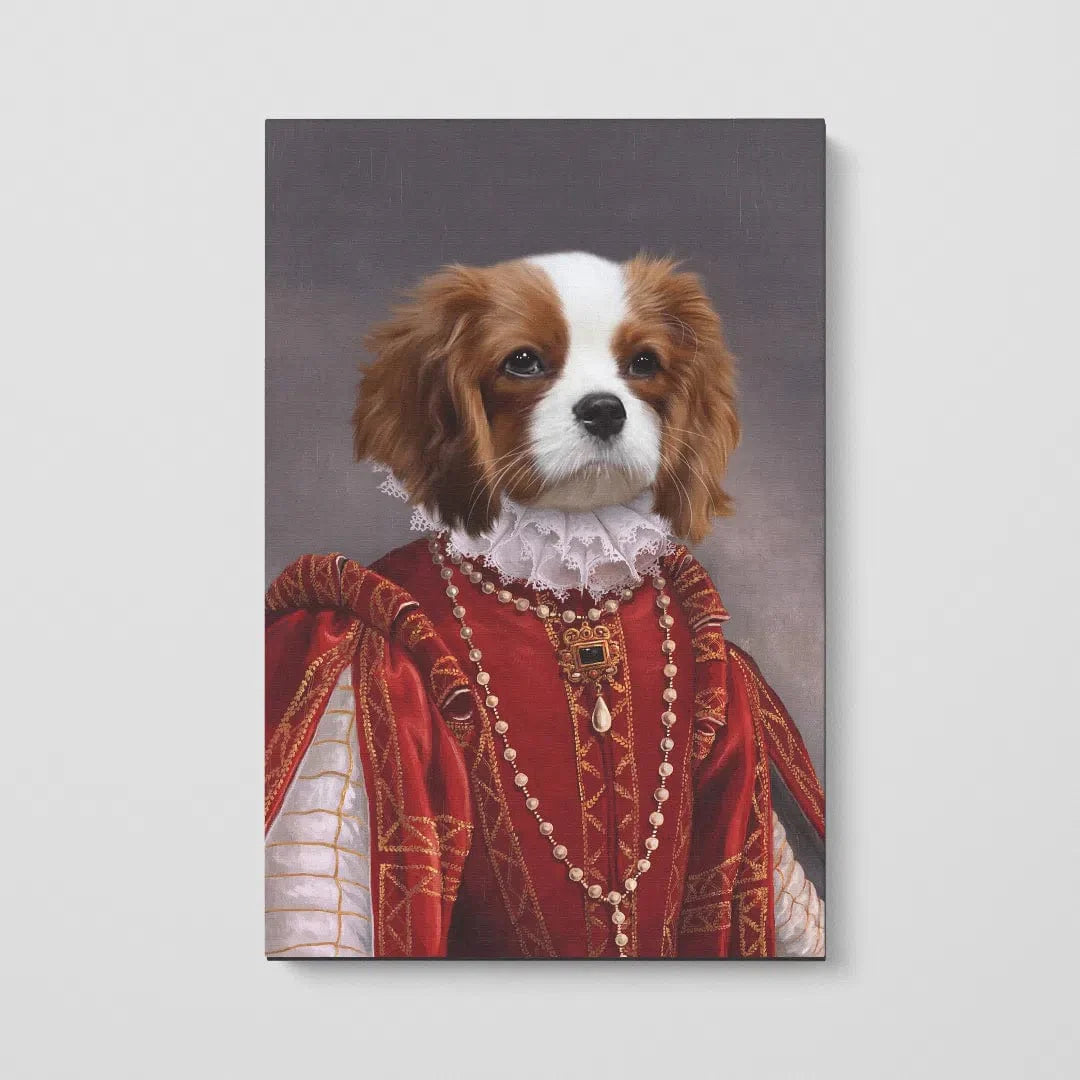 The Queen of Roses - Custom Pet Canvas