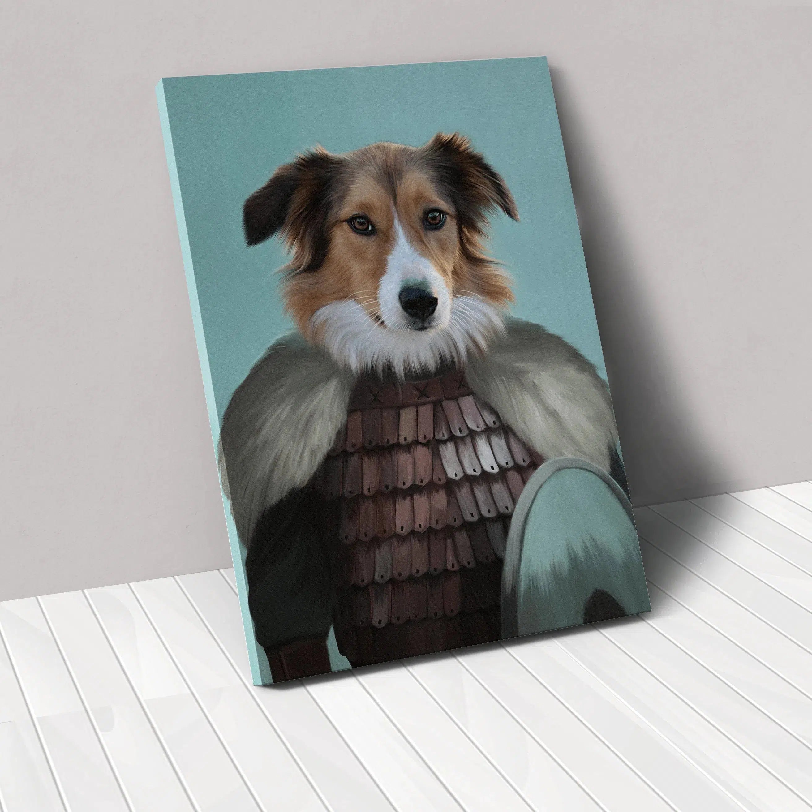The Viking - Custom Pet Canvas