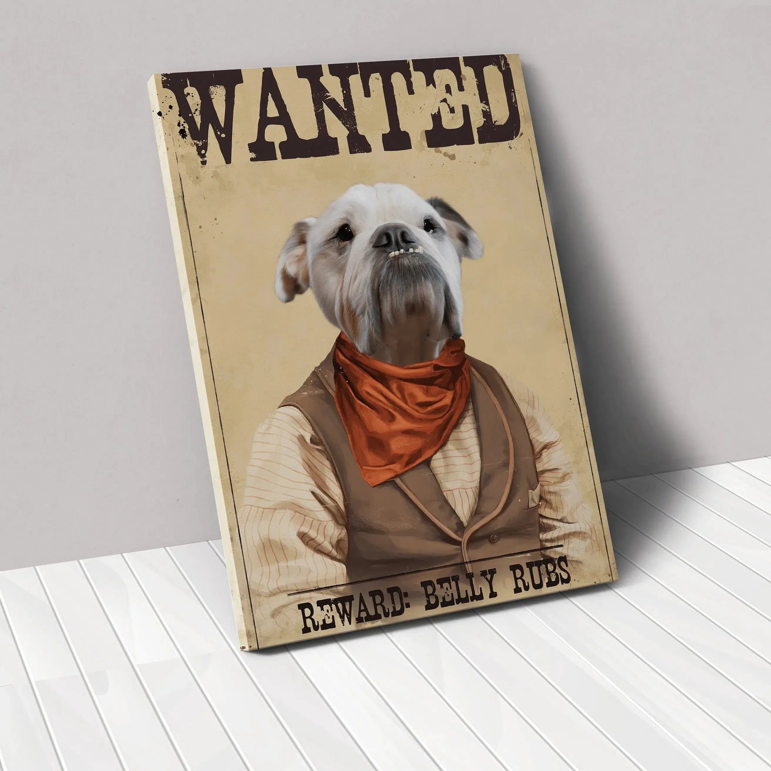 The Wanted - Custom Pet Canvas