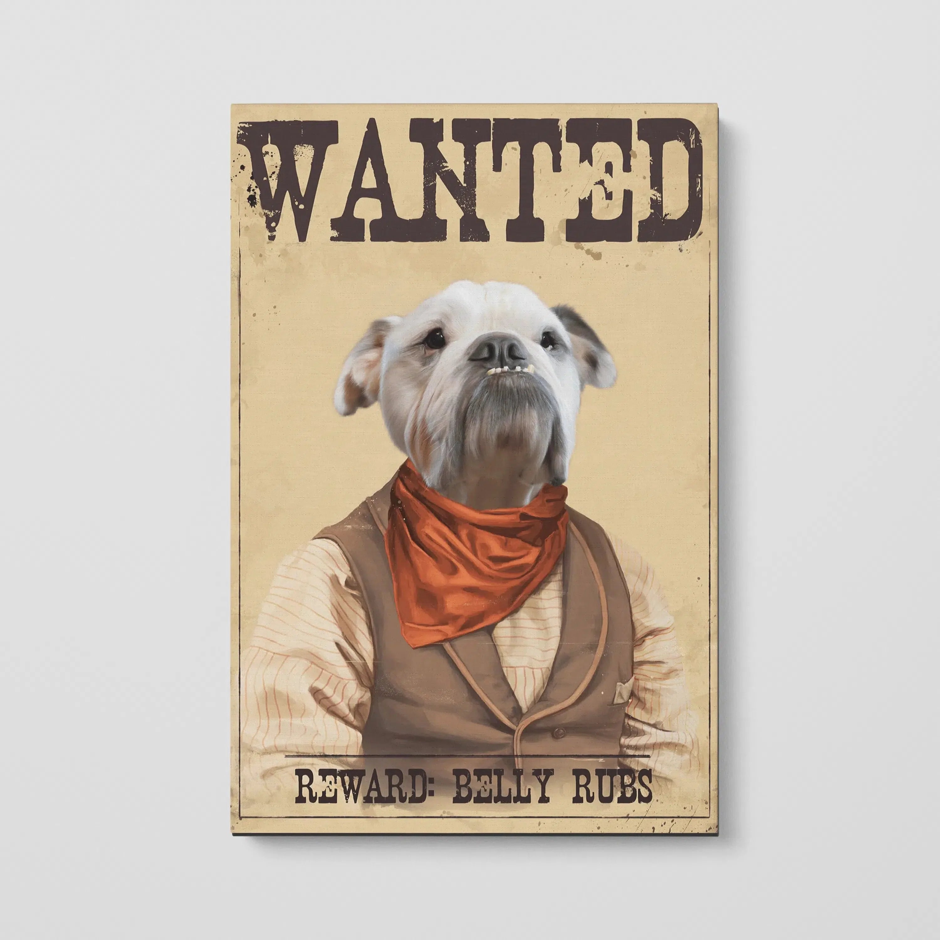 The Wanted - Custom Pet Canvas