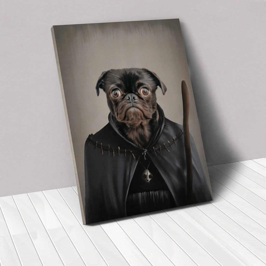 The Witch - Custom Pet Canvas