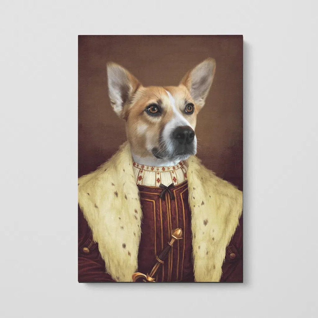 The Young King - Custom Pet Canvas