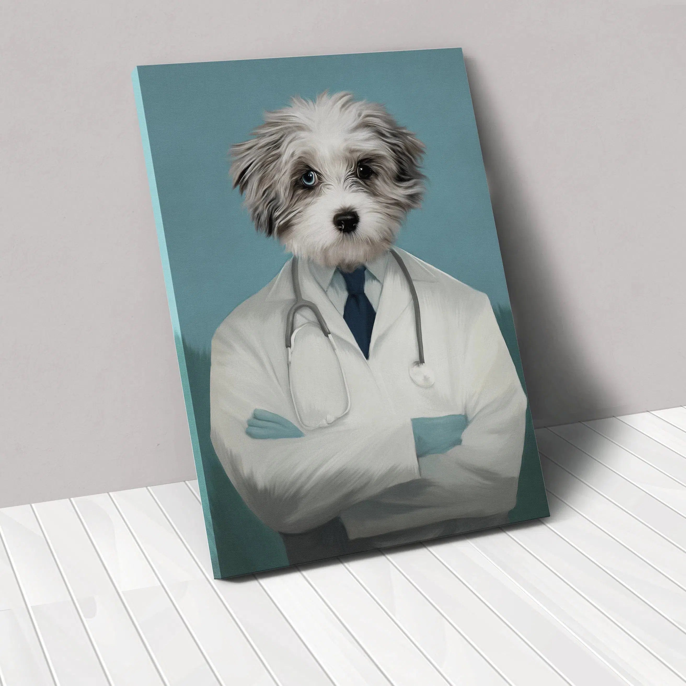 The Doctor - Custom Pet Canvas