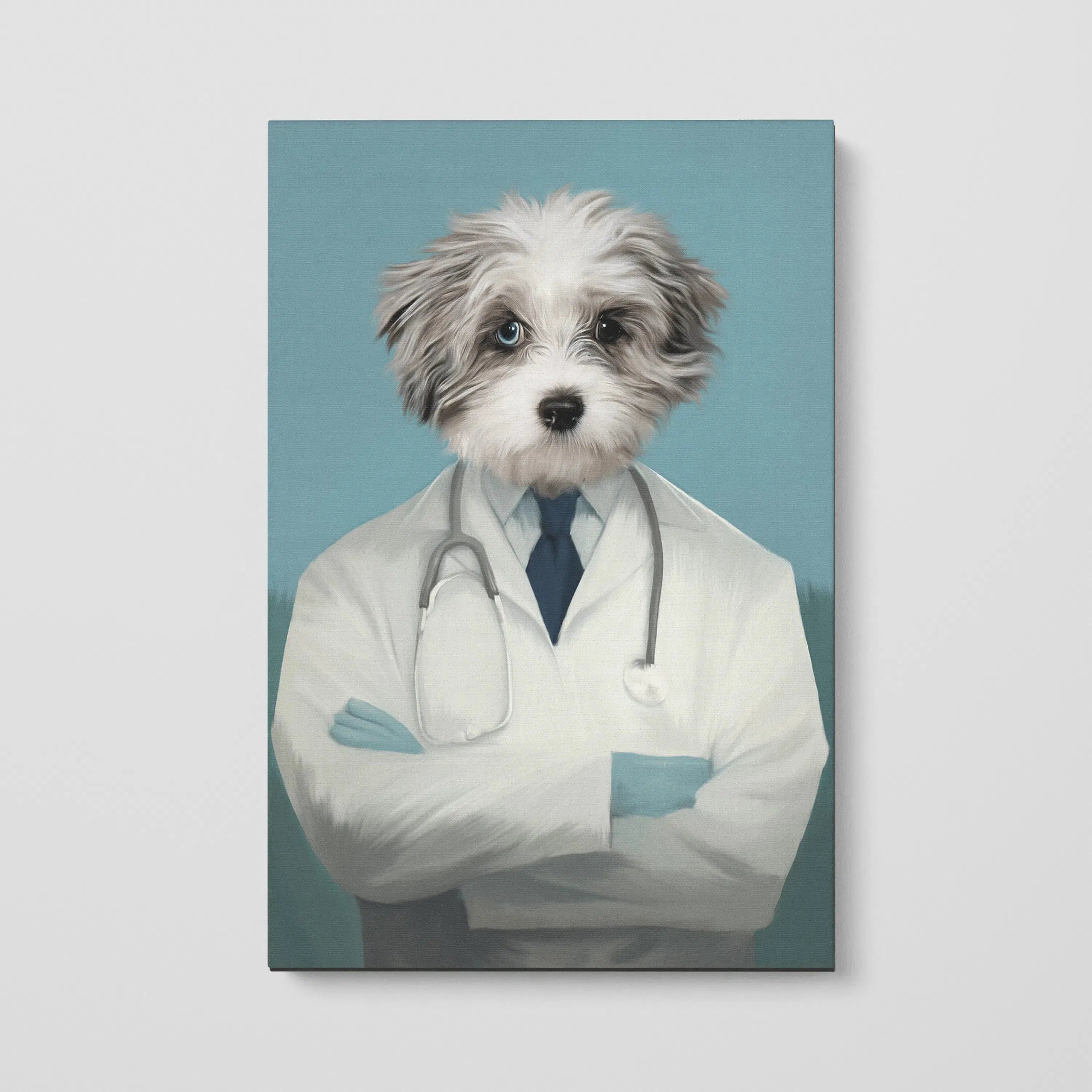The Doctor - Custom Pet Canvas