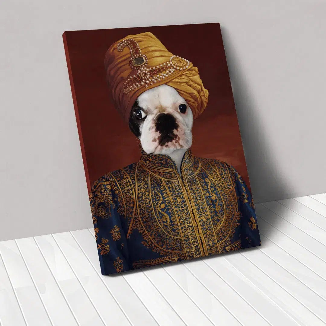 The Indian Raja - Custom Pet Canvas