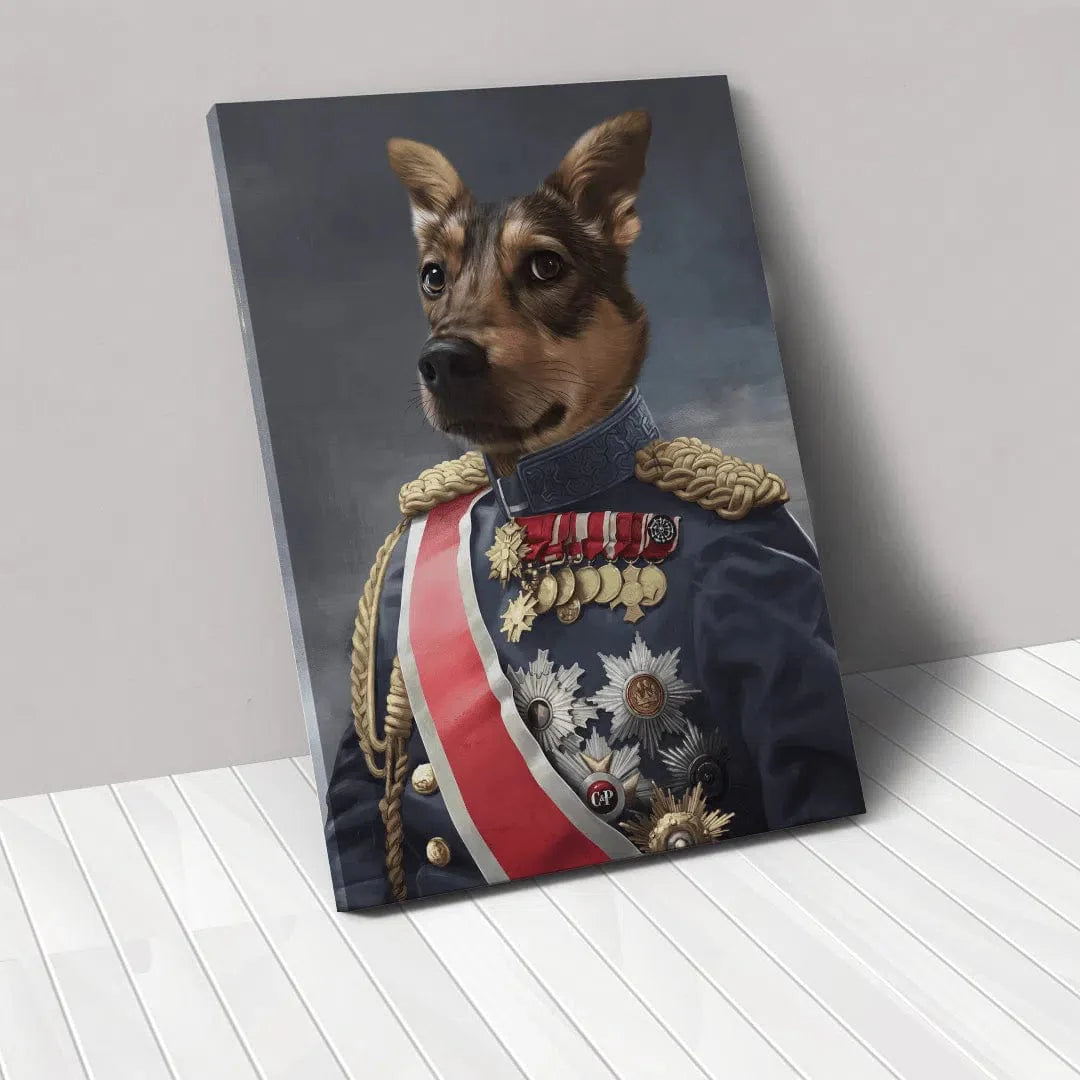 The Sergeant - Custom Pet Canvas
