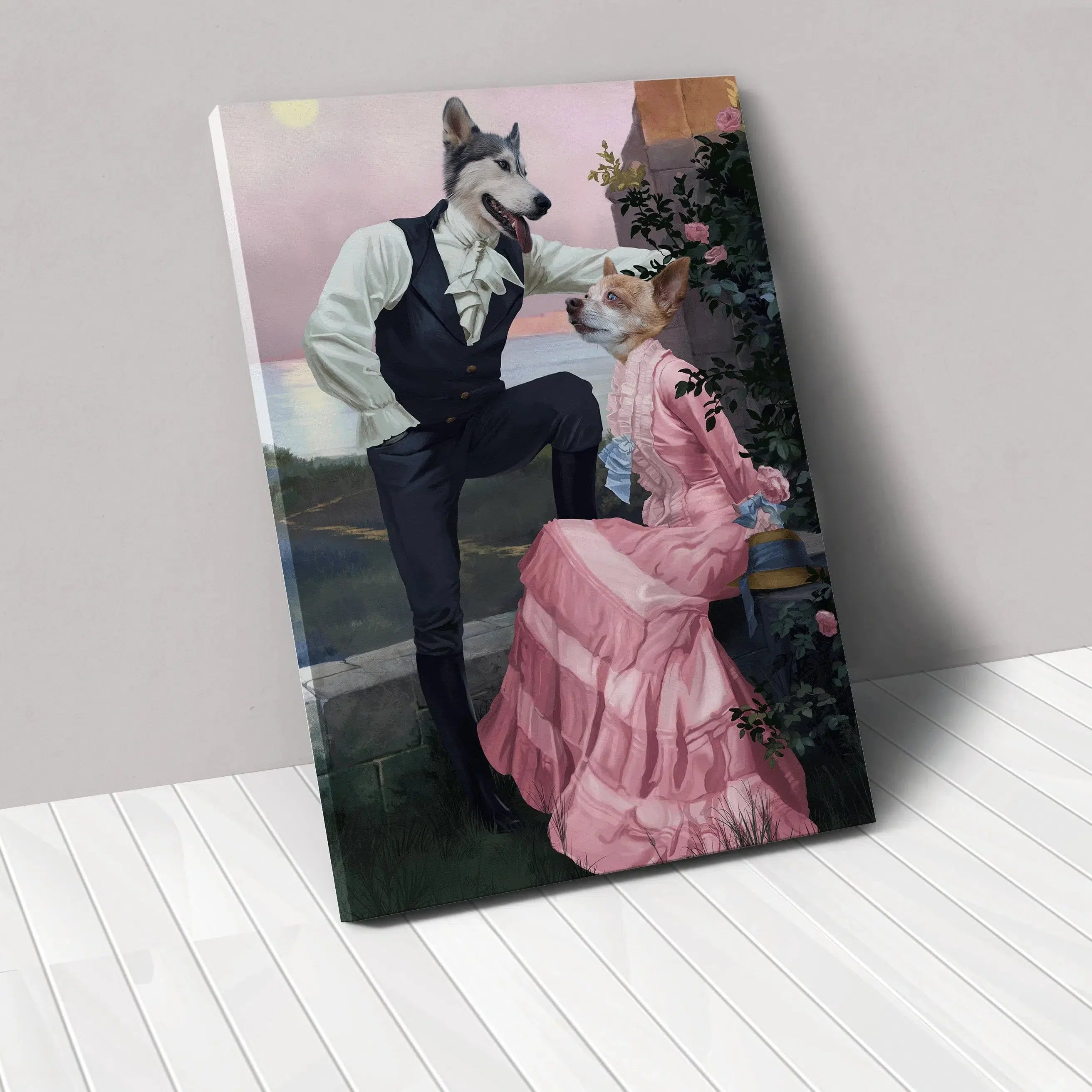 The Smooth Talkers - Custom Pet Canvas