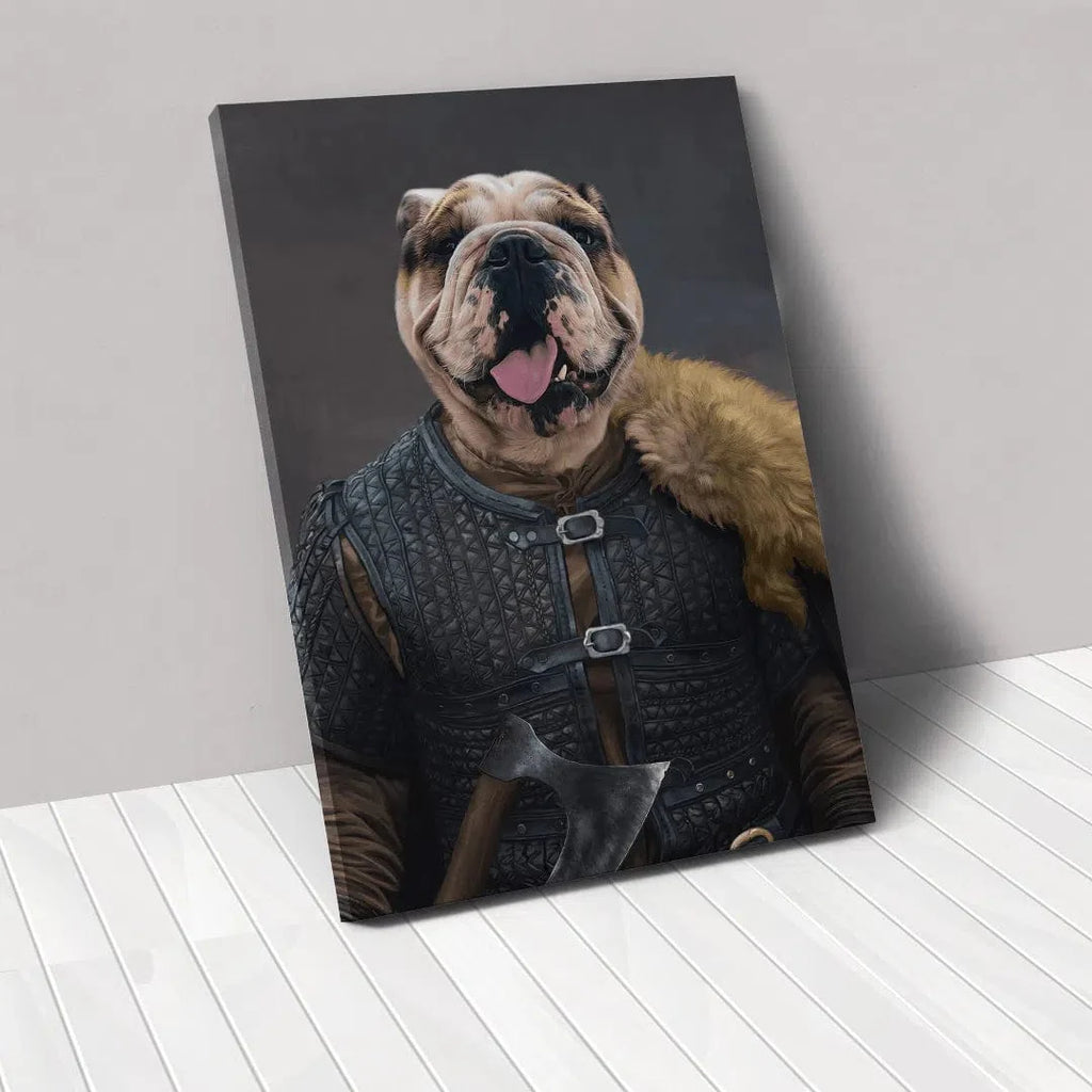 The Viking Leader - Custom Pet Canvas