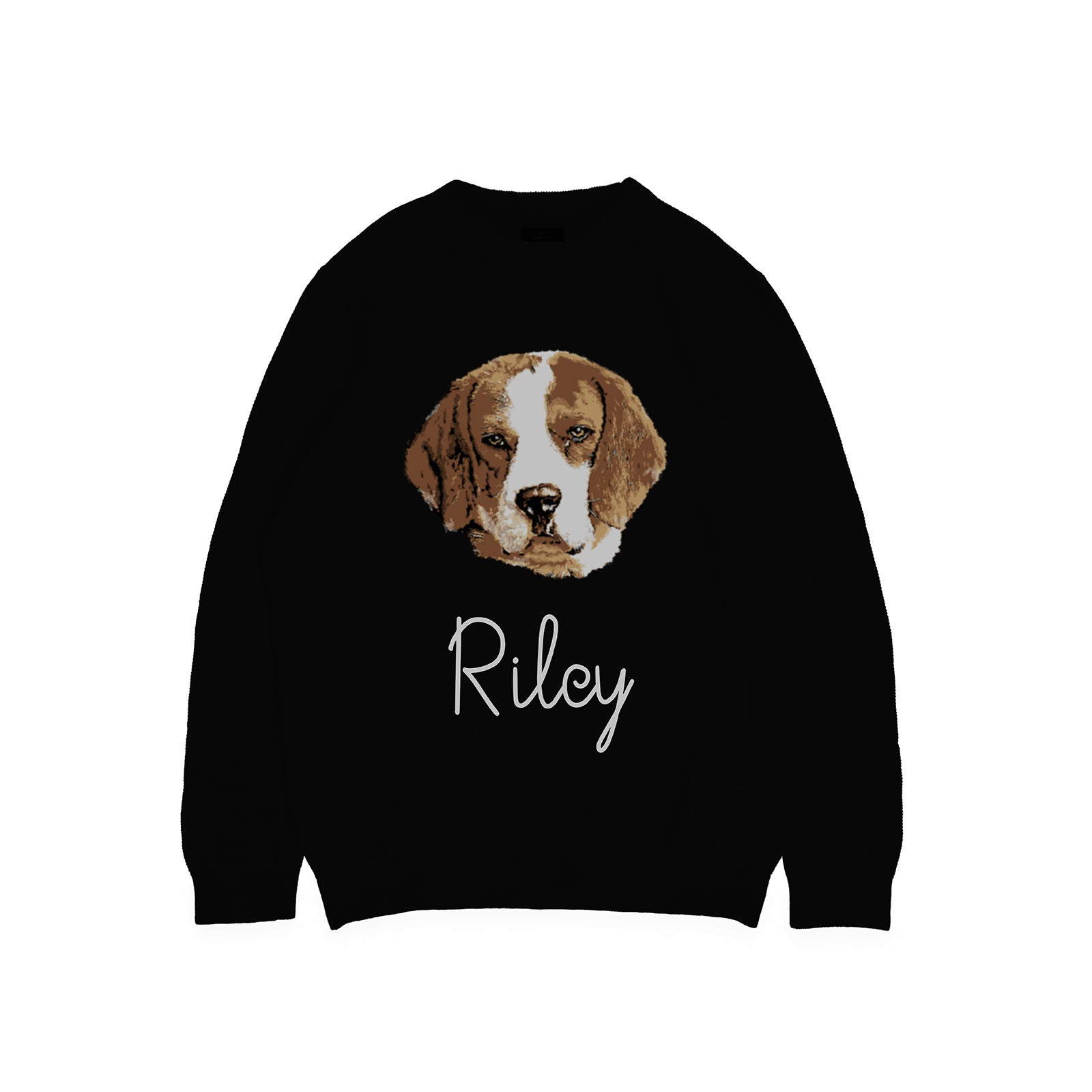 Custom Knitted Pet Face Sweater