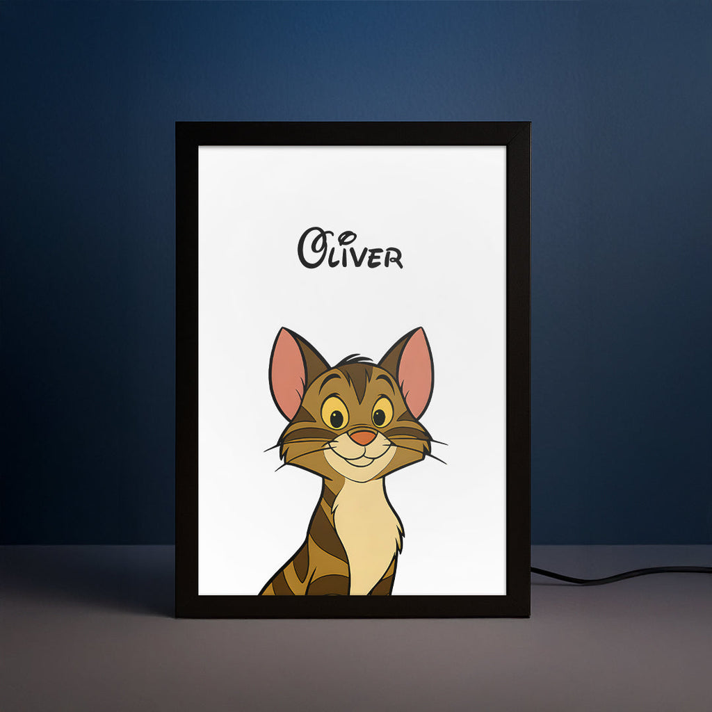 Cartoon Pet Portrait LED Night Light