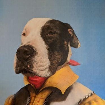 The Cowboy - Custom Pet Canvas